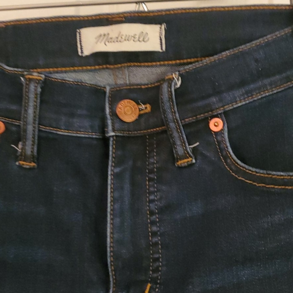 Madewell crop jeans